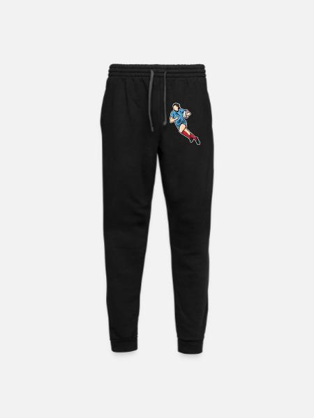 Women's Rugby - Unisex Joggers - black/asphalt - Front