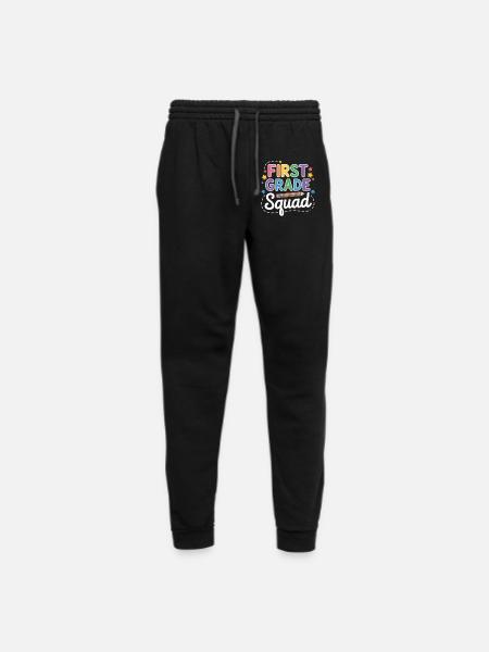 First Grade Squad Back To School - Unisex Joggers - black/asphalt