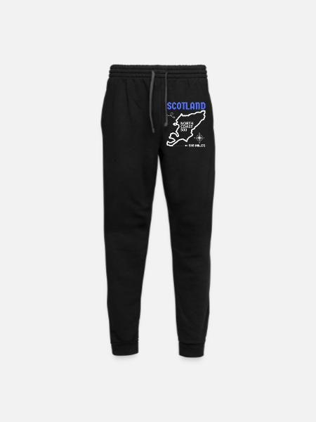 Vintage NC500 Scenic Route Scotland highlands - Unisex Joggers - black/asphalt - Front