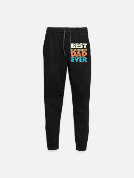 Best Electrician Dad Ever - Unisex Joggers - black/asphalt