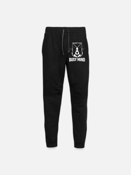 Border Collie Lover Border Collie Dog Border - Unisex Joggers - black/asphalt - Front