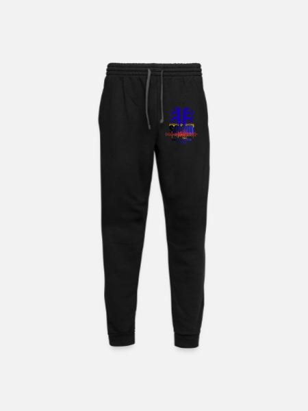 Urban Audio Speakers Emblem - Unisex Joggers - black/asphalt