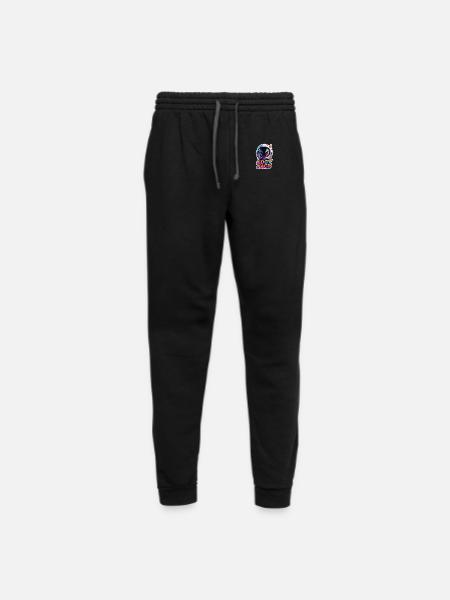 Edgy Face Spaceman - Unisex Joggers - black/asphalt