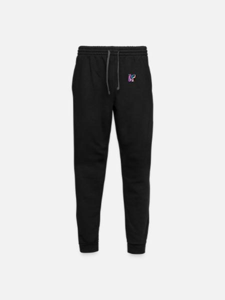 french resistance - Unisex Joggers - black/asphalt