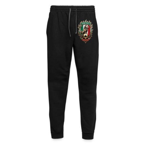 Italy Wolf Fury T-Shirt, Italian Flag Pride Gift - Unisex Joggers