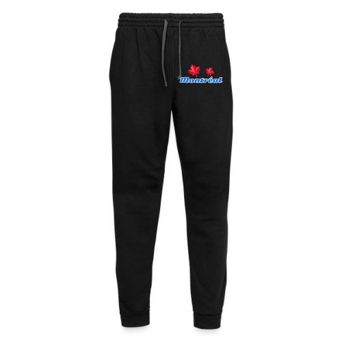 Montréal with two red maple leaves - Unisex Joggers