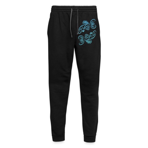 Pisces Zodiac Fish Water Sign Blue Green - Unisex Joggers