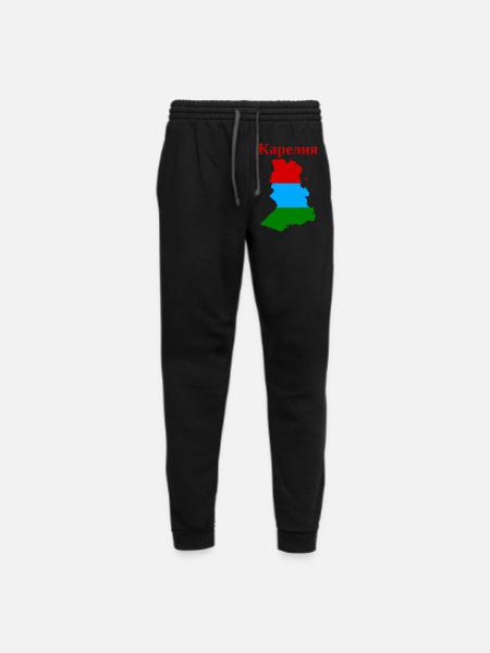 Republic Of Karelia Russia - Unisex Joggers - black/asphalt - Front