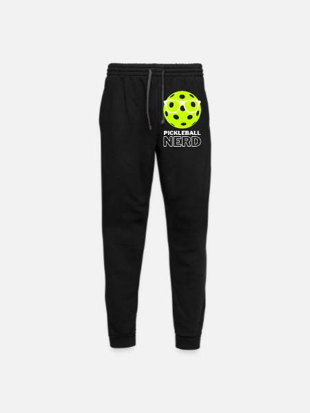 Pickleball Nerd - Unisex Joggers - black/asphalt - Front