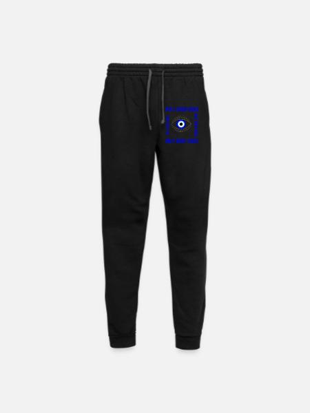beautiful blue eyes - Unisex Joggers - black/asphalt