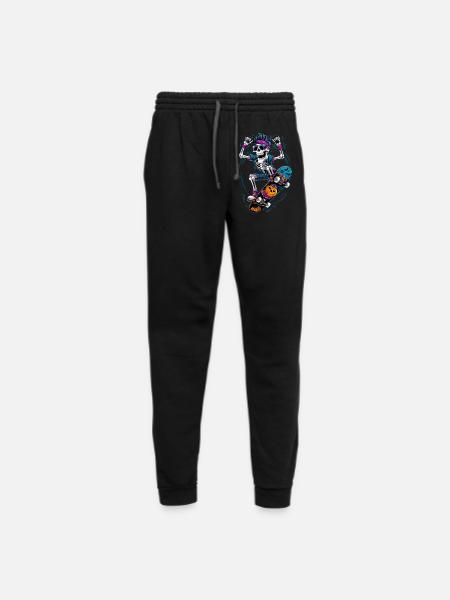 Skate Skater for a Skater skateboarder - Unisex Joggers - black/asphalt - Front