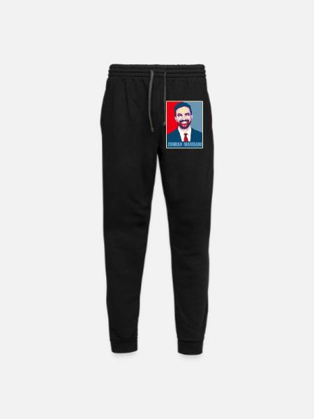 Zohran Mamdani Poster Political - Unisex Joggers - black/asphalt
