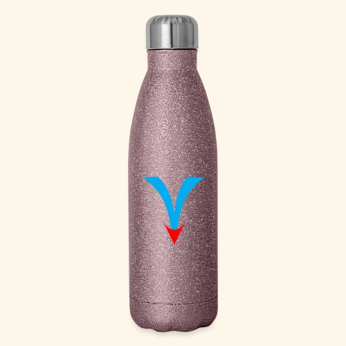 Simple V - 17 oz Insulated Stainless Steel Water Bottle