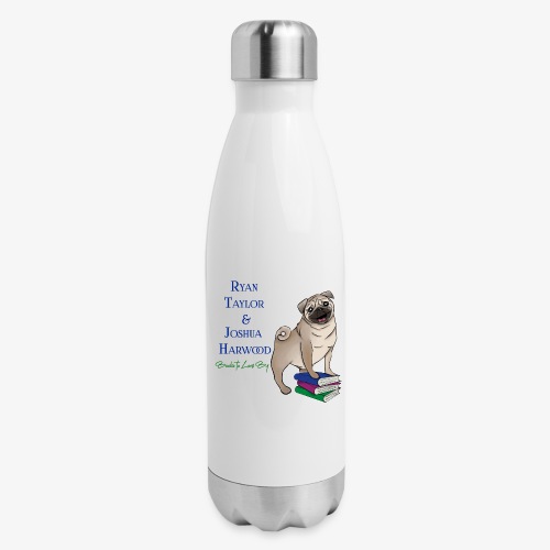 Books to Love By Author Logo - Insulated Stainless Steel Water Bottle