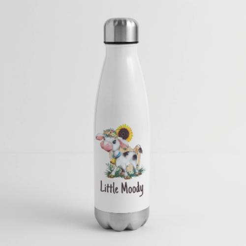 Litte Moody Cow - 17 oz Insulated Stainless Steel Water Bottle