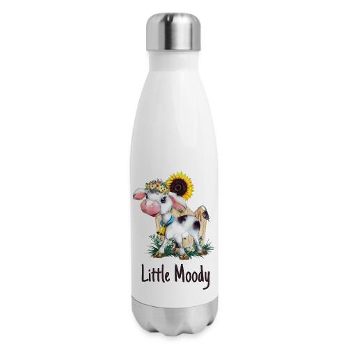Litte Moody Cow - 17 oz Insulated Stainless Steel Water Bottle