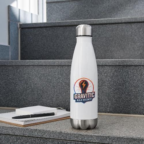 Gravitic Alchemy Logo - 17 oz Insulated Stainless Steel Water Bottle