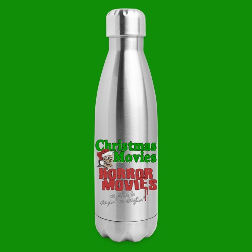 Christmas Sleighin' or Slayin' - Insulated Stainless Steel Water Bottle