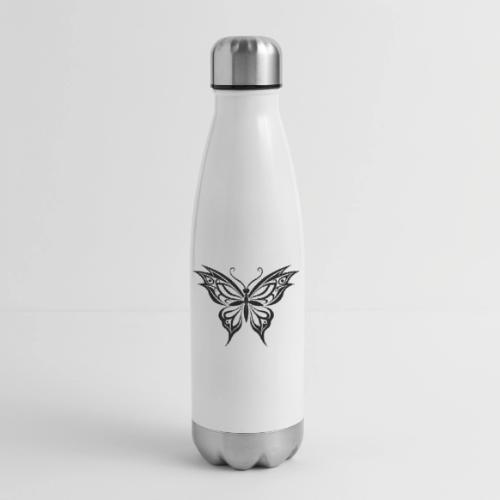 Stenciled🦋 BUTTERFLY - 17 oz Insulated Stainless Steel Water Bottle