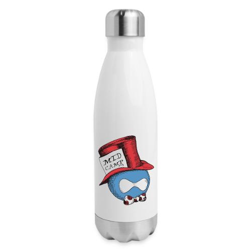 MidCamp Hatter - Red - 17 oz Insulated Stainless Steel Water Bottle