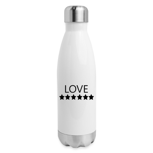 LOVE (Black font) - Insulated Stainless Steel Water Bottle