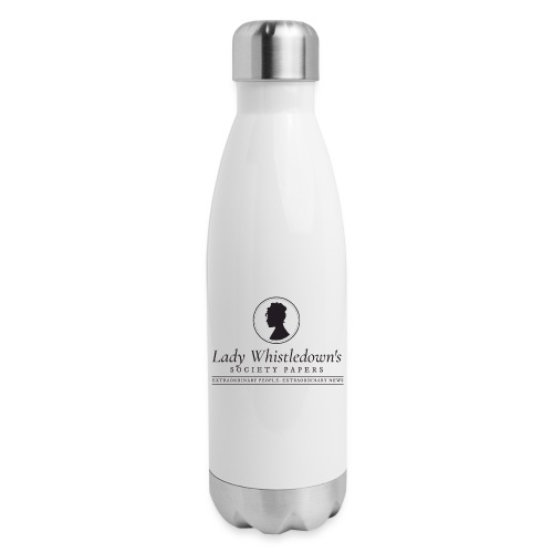 Lady Whistledown's Society Papers - Insulated Stainless Steel Water Bottle