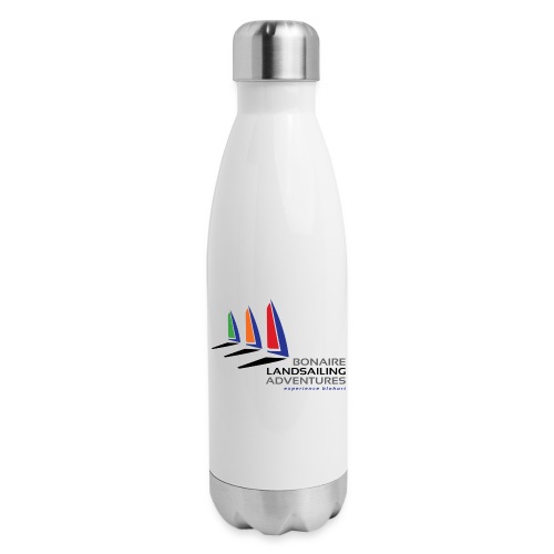 Bonaire Landsailing Adventures logo - Insulated Stainless Steel Water Bottle