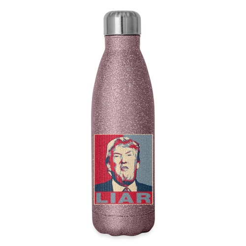 Trump Liar Ugly Christmas - Insulated Stainless Steel Water Bottle