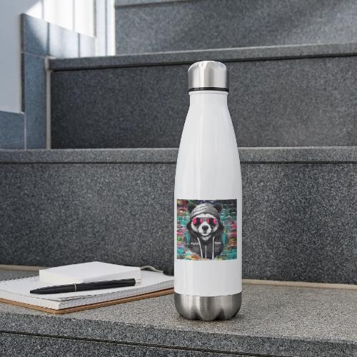 Stylish panda 2 - 17 oz Insulated Stainless Steel Water Bottle