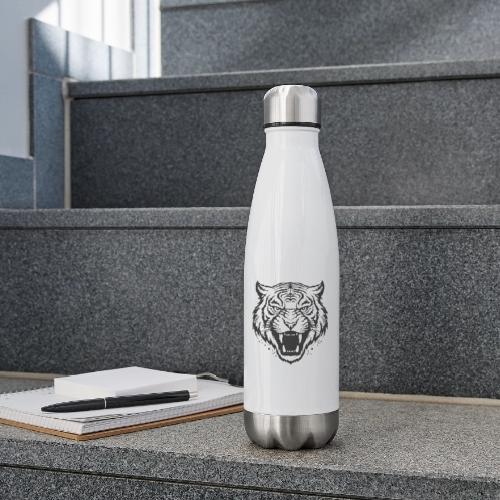 Wild Tiger Fashion, the fury of the feline tiger. - 17 oz Insulated Stainless Steel Water Bottle