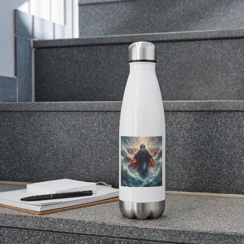Moses and the great Exodus - 17 oz Insulated Stainless Steel Water Bottle