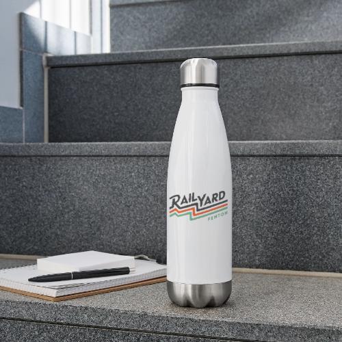 Full Color Railyard Logo - 17 oz Insulated Stainless Steel Water Bottle
