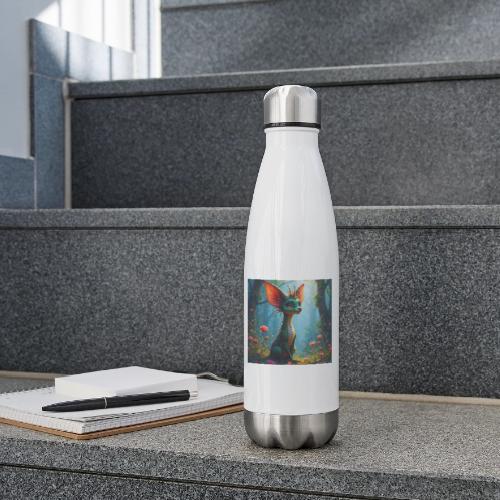 Fantasy Forest Character with Magical Vibe - 17 oz Insulated Stainless Steel Water Bottle
