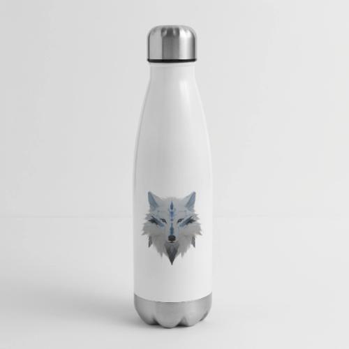 Ivory Grace Wolf - 17 oz Insulated Stainless Steel Water Bottle
