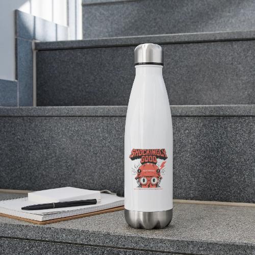 Funny Shockingly Good Electrician - 17 oz Insulated Stainless Steel Water Bottle