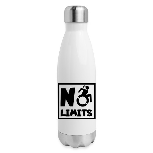 No limits for this female wheelchair user - Insulated Stainless Steel Water Bottle