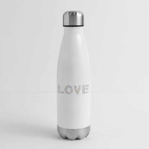 LOVE Peace Merchandise - 17 oz Insulated Stainless Steel Water Bottle