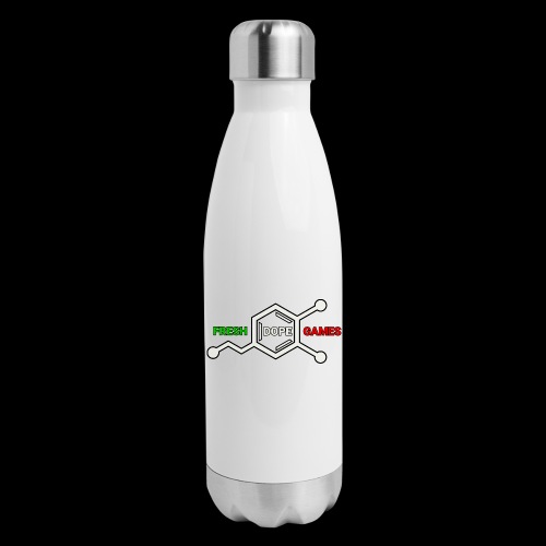 Fresh Dope Games Logo - Insulated Stainless Steel Water Bottle