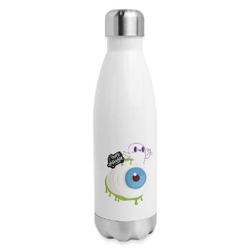 Happy Halloween Event Moments - 17 oz Insulated Stainless Steel Water Bottle - white - Right
