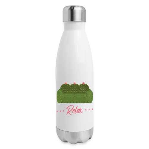 Relax! - 17 oz Insulated Stainless Steel Water Bottle
