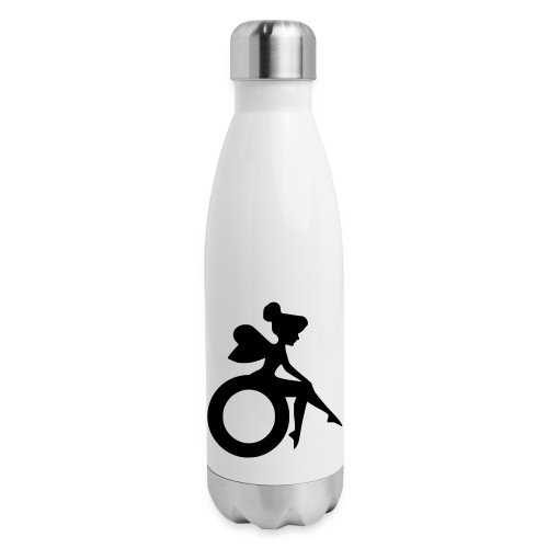 Image of a Wheelchair angel - Insulated Stainless Steel Water Bottle