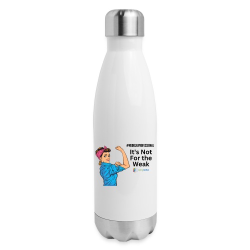 Coding Clarified Medical Professional, Rosie - 17 oz Insulated Stainless Steel Water Bottle