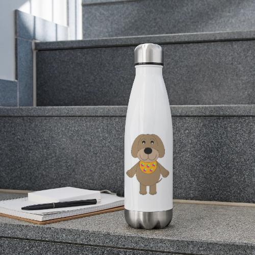 Friendly Baby Pup - Infant Wear and Coffee mugs - 17 oz Insulated Stainless Steel Water Bottle