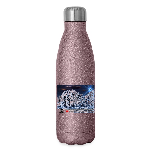 EarlT2019 with Large PINKY crew Logo on Back - Insulated Stainless Steel Water Bottle