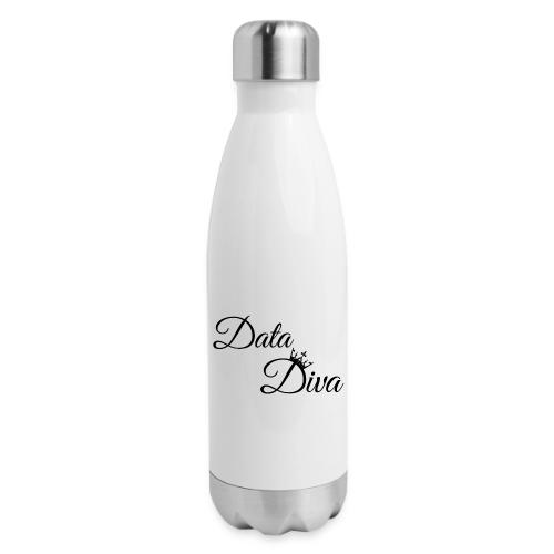 Data Diva (Light) - 17 oz Insulated Stainless Steel Water Bottle