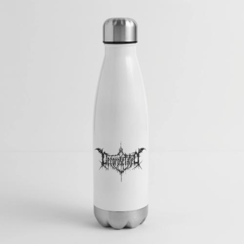 Decorpsetated Logo Black - 17 oz Insulated Stainless Steel Water Bottle