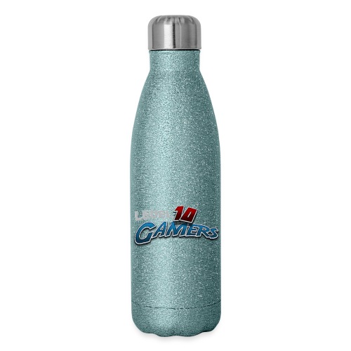Level10Gamers Logo - 17 oz Insulated Stainless Steel Water Bottle