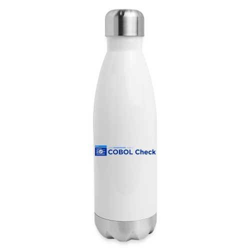 COBOL Check - Insulated Stainless Steel Water Bottle