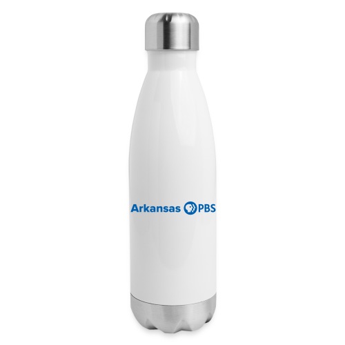 Arkansas PBS blue white - Insulated Stainless Steel Water Bottle