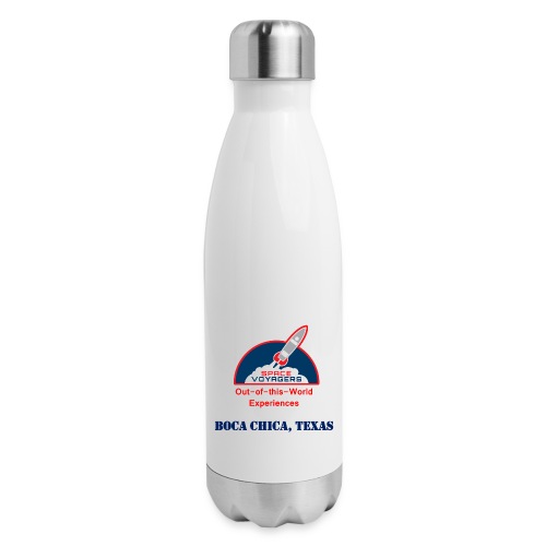 Space Voyagers - Boca Chica, Texas - Insulated Stainless Steel Water Bottle